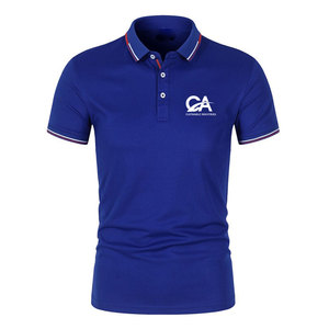 เสื้อโปโลผู้ชายแบบลำลองดีไซน์ใหม่ปี 2026 สำหรับองค์กร แบรนด์ส่วนตัว รับผลิตจำนวนมาก - Product Image 1