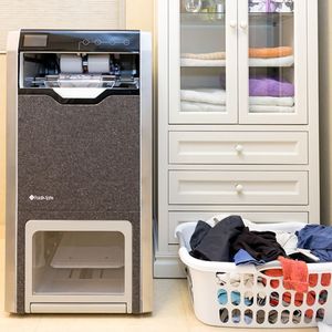 Machine à plier les vêtements Foldimate, équipement de blanchisserie commercial, gris - Product Image 2