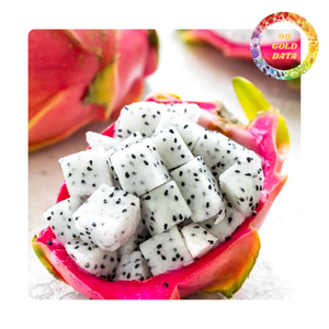 Fruta del Dragón Congelada para Procesamiento de Alimentos, IQF, Fruta del Dragón Roja y Blanca en Cubos, Fruta Tropical para Smoothies y Postres - Product Image 6