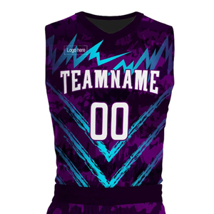Meilleur design personnalisé de vêtements de sport d'extérieur, uniforme de basket-ball, fabrication professionnelle, uniforme de basket-ball sans manches à col en V - Product Image 5