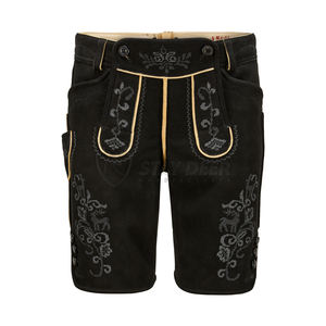 กางเกงหนังแพะเอลีท เมาน์เทน เฮอริเทจ งานฝีมือทนทาน สไตล์พื้นเมือง - Product Image 6