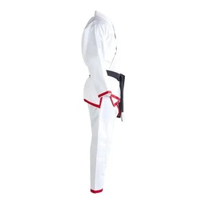 Uniforme de Entrenamiento de BJJ Ligero y Personalizable de Primera Calidad, Modelo 2026, Blanco Liso, Traje de Karate Profesional - Product Image 1