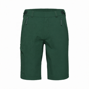 Pantalones Cortos de Senderismo TESSUTO Forest Green de Cintura Media para Hombre, Deportivos, para Exteriores, con Bolsillos con Cremallera, Personalizables OEM - Product Image 1