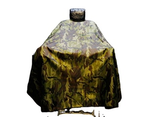 Capa de Barbero Impermeable de Poliéster con Diseño de Camuflaje - Product Image 1