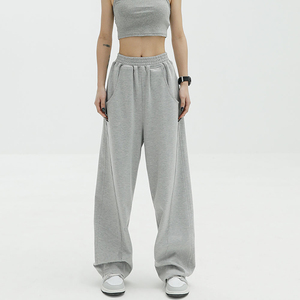 Pantalons de survêtement et joggings oversize pour femmes, style streetwear, été, coupe ample, taille haute, tendance, en vente - Product Image 5