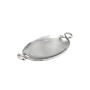 Plateau de service élégant en acier, conçu pour présenter des rafraîchissements avec élégance, construction robuste et fonctionnalité pratique au quotidien. - Product Image 3