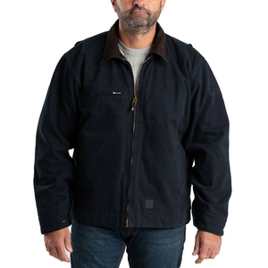<b>Lightweight</b> Winter <b>Men's</b> Hooded Canvas <b>Jacket</b> with Front Logo Quick Dry & Eco-Friendly Customizable for Daily Casual Outdoor Use - Product Image 1