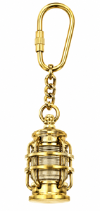 <b>Vintage</b> Brass Lantern Keychain Nautical Marine Lantern <b>Key</b> Ring Maritime Collectible Gift Accessory - Product Image 5