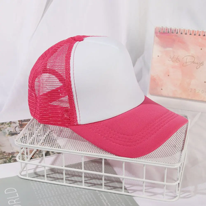 1PC Fashion Unisex Plain Baseball <b>Cap</b> Adjustable Trucker <b>Flat</b> Visor <b>Cap</b> Snapback Mesh Curved <b>Men</b> Women Casual Sun Summer Hat - Product Image 4