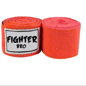 Bandages de boxe professionnels en coton élastique pour l'entraînement, protection des poignets, facile à enfiler, taille personnalisable, idéal pour la salle de sport - Product Image 1