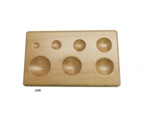 Bloc de façonnage en bois de haute qualité à 7 cavités, outil de fabrication de bijoux de luxe et meilleur produit au prix de gros le plus bas - Product Image 1