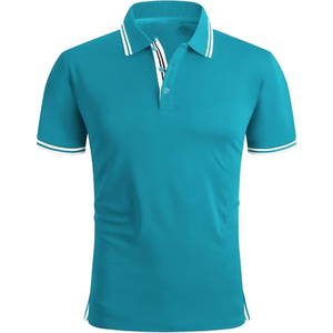 Nuevo Polo de Golf de Manga Corta Antiencogimiento Personalizado, Polo Casual de Poliéster y Algodón para Hombre - Product Image 2