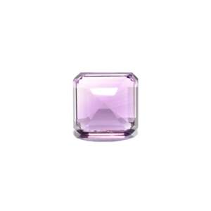 Sky Blue Loose Gemstone 9.45 Carat Faceted Heart & Oval Cabochon Amethyst for Fine Jewelry - Product Image 2