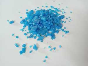 Copeaux de pierre concassée en verre de couleur crème opaque de haute qualité, 1-9 mm, forme irrégulière, galets naturels pour application en jardin - Product Image 2