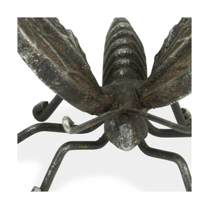 Sculpture d'abeille Home Roots pour table, 9,5x10x3,5 pouces, décoration artistique faite à la main pour table, décoration contemporaine pour salon - Product Image 3