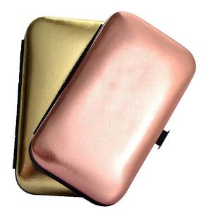Luxurious Classic Gold 10 in 1 <b>Nail</b> <b>Kit</b> with Clipper Scissor File Single Spring in Portable Case for Manicure - Product Image 2