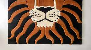 Alfombra Personalizada Hecha a Mano con Diseño Floral de Anime y Dibujos Animados, de Pelo Alto, para Uso Doméstico Moderno, con Forma y Logotipo Adorables, Lavable - Product Image 6