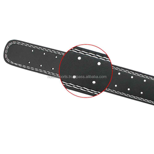 Ceintures de sécurité de musculation en cuir véritable de haute qualité pour la musculation et le fitness - Product Image 3