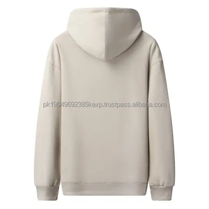 High Quality 500gsm Heavyweight Puff Printing <b>Hoodie</b> Custom <b>Oversize</b> <b>Men</b> Winter Plain Pullover Embroidery hoodies - Product Image 4