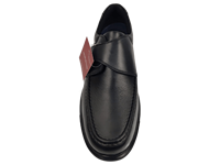 Chaussures habillées pour hommes à bride, tige en microfibre, semelle intermédiaire en EVA, semelle extérieure en TPR, bout fermé, antidérapantes, pour le bureau et la carrière, avec coussin d'air
