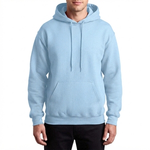 เสื้อฮู้ดผู้ชายแบบสวมหัวสำหรับฤดูหนาว ผ้าฟลีซโพลีเอสเตอร์/คอตตอน  กระเป๋าจิงโจ้  ฮู้ดมีเชือกผูก  เป็นมิตรต่อสิ่งแวดล้อม - Product Image 1
