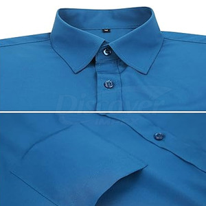 Chemise habillée d'été 2026, dernière conception, en coton et polyester, vente en gros, personnalisable avec logo - Product Image 5