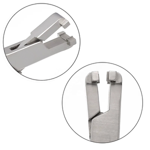 Pince dentaire à pliage en Z étroit, Pince orthodontique pour le pliage de fils, Fournisseur pakistanais, Forceps d'extraction manuel en acier inoxydable - Product Image 4
