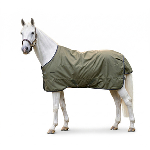Couverture pour chevaux de qualité export, OEM, imperméable, légère, respirante, pour l'extérieur, protection contre la pluie en écurie - Product Image 1