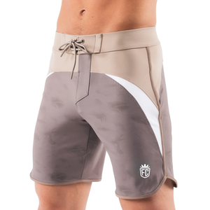 Shorts de bain pour hommes à séchage rapide, extensibles, design color block, pour le surf, la plage, la natation, les sports nautiques, OEM - Product Image 4