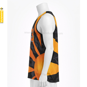 Uniforme de Lacrosse Personalizado SAMAVIA Unisex, Reversible, Sublimado, Antibacterial, Sin Mangas, Ropa Deportiva de Verano para Equipos - Product Image 3