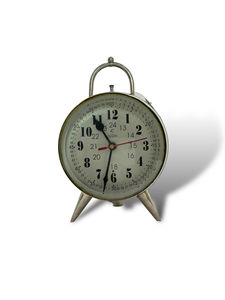 Horloge murale vintage en aluminium – Finition antique, décorative, style ancien, décoration de luxe pour la maison et le bureau - Product Image 2