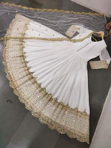 Ensemble Salwar Kameez Gharara Punjabi Sharara traditionnel ethnique indien pakistanais pour femme, broderie lourde, style Bollywood, pour fêtes d'hiver - Product Image 4