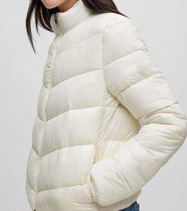 Latest Fashionable Women's Puffer Jacket Made With Polyester Material <b>For</b> <b>Sale</b> Design Own Ladies Puffer Jacket With Custom Size - Product Image 3