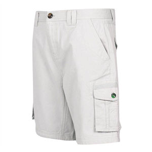 <b>Men</b> Cargo <b>Shorts</b> 100% Cotton Oxford Fabric Mid Waist Breathable Casual Style With Pockets Button Fly Solid Color <b>Bermuda</b> Length - Product Image 6