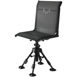 Sedia da Caccia Girevole a 360 Gradi Silenziosa, Struttura in Acciaio Resistente, Pieghevole e Portatile - Product Image 1