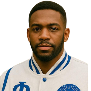 Blouson universitaire OEM 2026 Beta Sigma, coupe longue et ajustée, couleurs personnalisables, respirant, style universitaire hivernal, Greek Life - Product Image 2