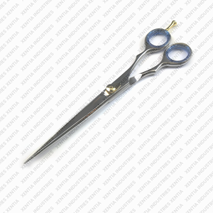 Ciseaux de coiffure professionnels 20 cm en acier inoxydable, ciseaux de barbier pour salon, ciseaux de coupe de cheveux manuels, ciseaux de finition pour cheveux - Product Image 2