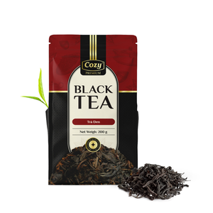 Venta al por mayor de fábrica: Nuevas hojas de té negro a granel, de alta calidad, para bebidas saludables, en bolsas tipo stand-up, ingredientes para té de burbujas. - Product Image 1