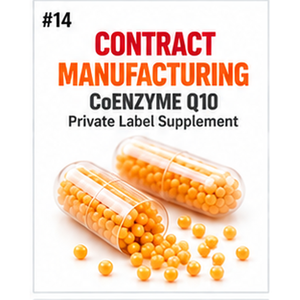 Fabricant de capsules de coenzyme Q10 Ubidecarenone en marque privée - Product Image 1
