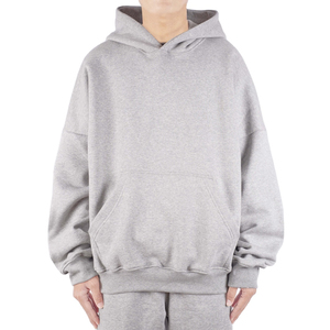 Sweat-shirt à capuche ample et surdimensionné pour homme, en coton, style streetwear décontracté, manches longues, vente en gros, directement de l'usine OEM - Product Image 1