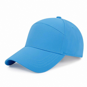 Wholesale Custom 7 Panel Baseball Cap Premium Quick Dry Sports Cap Summer Adjustable Red Baseball <b>Hat</b> Custom Logo OEM ODM - Product Image 4