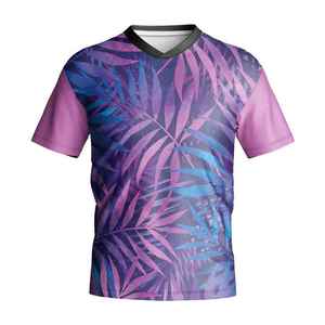 เสื้อวอลเลย์บอลพิมพ์ลายดิจิทัลตามสั่งขายส่ง คุณภาพสูง เสื้อผ้ากีฬา โพลีเอสเตอร์ สำหรับผู้ชายและผู้หญิง - Product Image 6