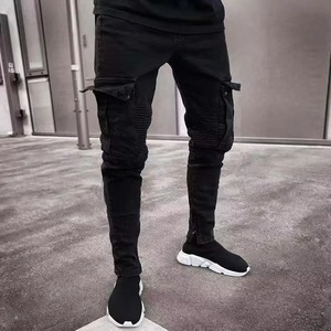 กางเกงขายส่งสไตล์ใหม่สำหรับผู้ชาย กางเกงลำลอง กางเกงวิ่งออกกำลังกายพร้อมกระเป๋า - Product Image 4