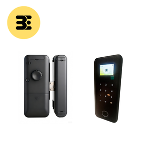 Cerradura de puerta sin llave con suministro de energía de emergencia para puertas de vidrio, modelo Doorbell ABS - Product Image 1