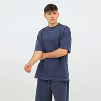 T-shirt d'été personnalisé unisexe grande taille pour adultes, décontracté, uni, tie-dye, brodé, imprimé, en tissu 180gsm/240g