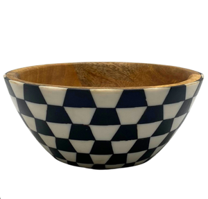 Tazón de Madera para Servir Ensaladas con Logotipo Personalizado, Diseño Ecológico, Plato para Guardar Frutas de la India, Modelo para Bodas, Hoteles y Fiestas - Product Image 3