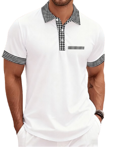 Polos Personalizables para Hombre, Nuevo Diseño, Logotipo Personalizado, Color Sólido, Polos Transpirables para Hombre - Product Image 1