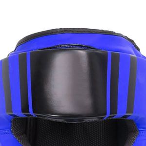 Protège-tête de boxe en cuir PU couleur unie sur mesure avec logo personnalisé – Durable, protecteur et confortable – Ajustement universel - Product Image 4