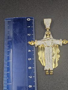Escultura de la Resurrección de Jesús, Colgante Triunfante de Jesús y María, Moissanita, Plata 925, Regalo Religioso Cristiano - Product Image 6