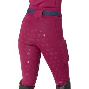 Trendy Equestrian Tights Full Grip Custom Clothing Wholesale Bulk Supplier Stretchy <b>Horse</b> <b>Riding</b> <b>Leggings</b> Pants with Belt Loops - Product Image 5